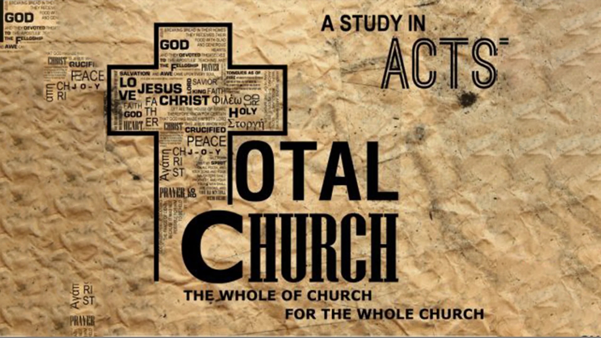 Acts: The Whole of Church for the Whole Church